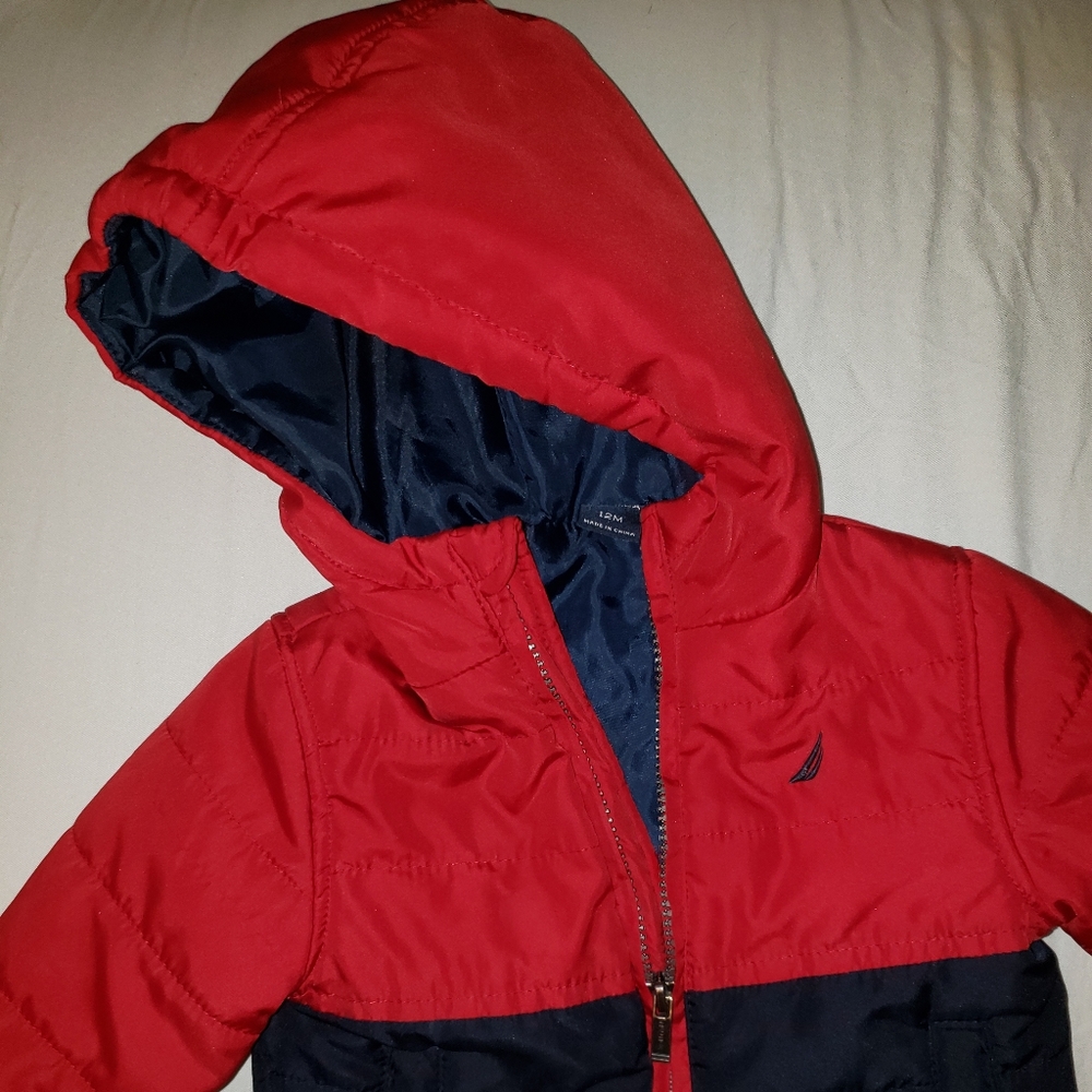 12 month Nautica Puffy Jacket